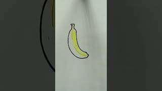 Chow To Draw Banana