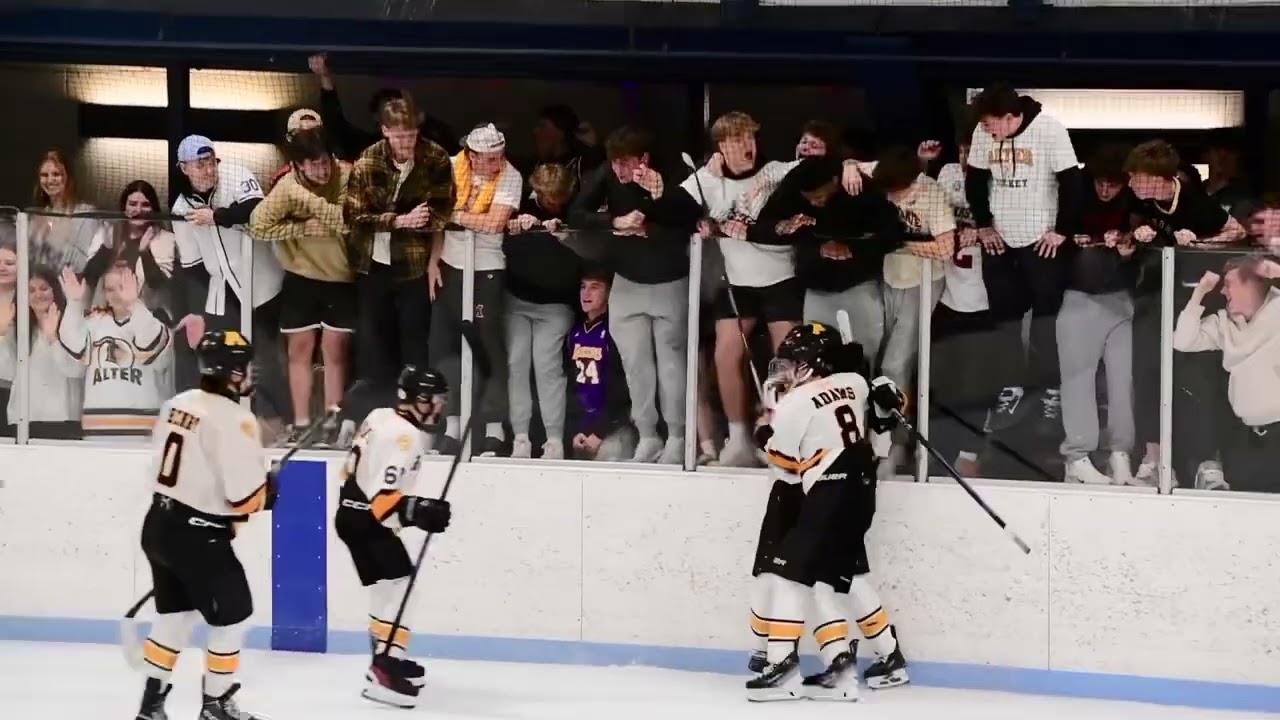 Eli Graeter scores in SWOHSHL Cup Win!