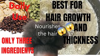 Extreme hair growth treatment with cloves,rosemary,pumpkin seed oil- hair regrowth and thickness