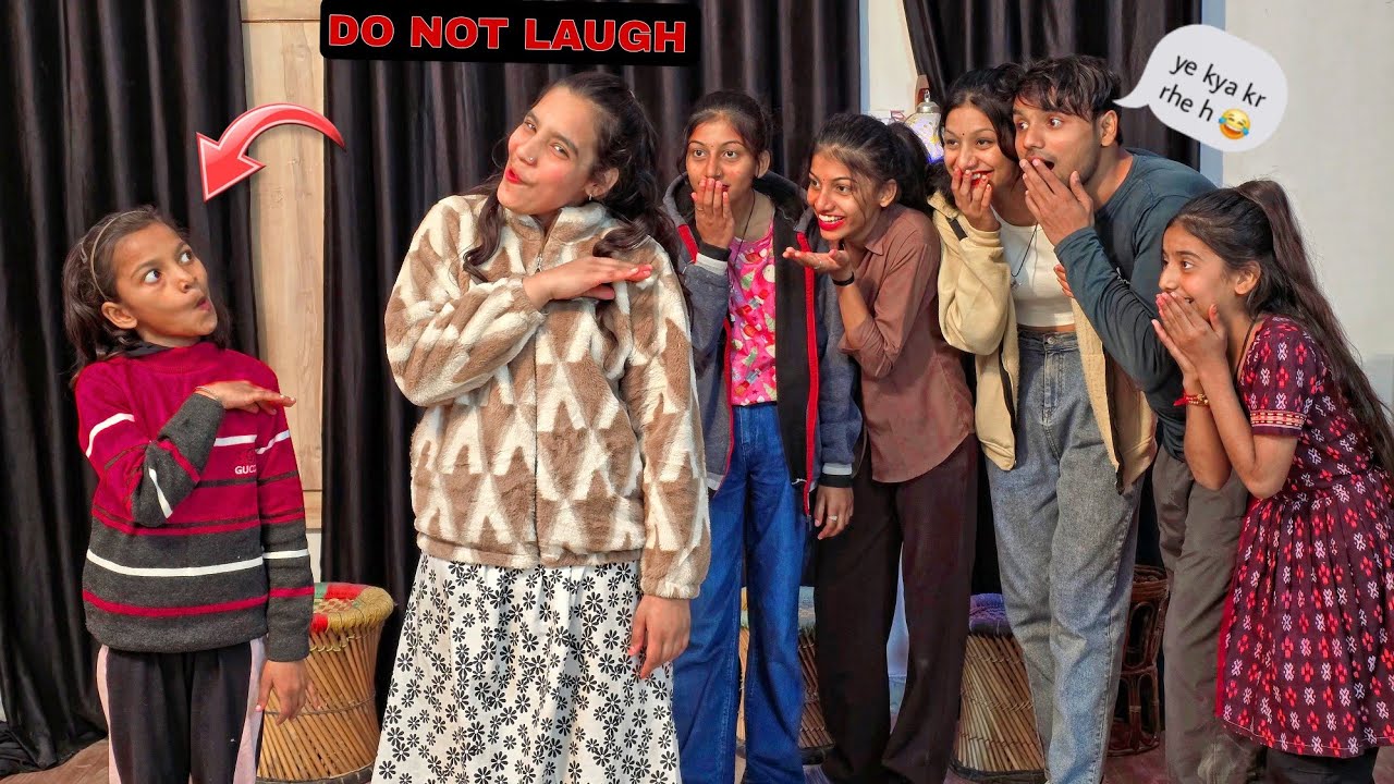 Do Not LAUGH Challenge 😂 With My Team