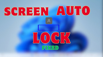 How to disable Auto Lock in Windows