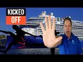 BREAKING CRUISE NEWS - COUPLE KICKED OFF CRUISE SHIP