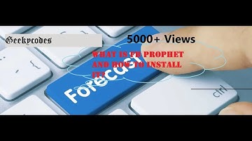What is FB Prophet Module and How to install it? Geekycodes