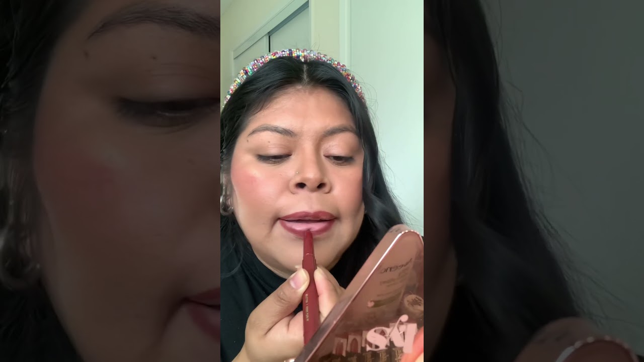 LA Girl STAY and play long wear matte lip crayon in “here for it”