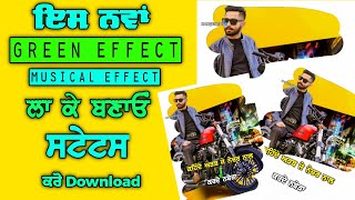 New Effects For Status Video || Red Screen Status || Green screen effect || Kang Status