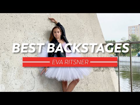 Rhythmic Gymnastics - BALLERINA PHOTOSHOOT BACKSTAGE - EVA RITSNER