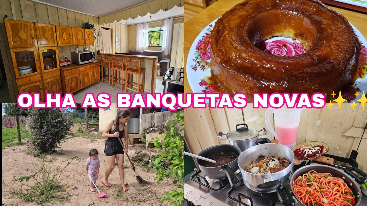 MUDANÇA NA COZINHA FICOU LINDA,FAXINA DE FIM DE ANO JA COMECEI,PUDIM SEM LEITE CONDENSADO,almoço 