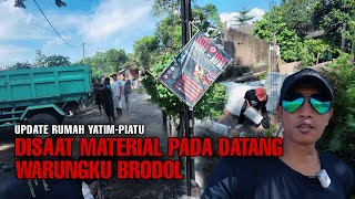 ADA APA KOK CAK BOLANG PULANG || UPDATE RUMAH YATIM - PIATU HARI KE 5