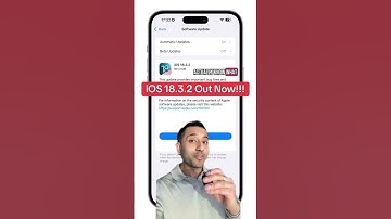 🚨iOS 18.3.2 is out now!! #apple #ios18 #ios18features #ios18tricks #ios18news #ios18_3_2