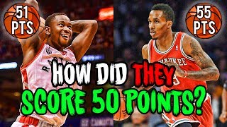 The Most UNLIKELY 50 Point Games in NBA HISTORY! screenshot 4