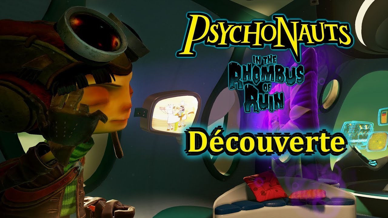 DécouVRez : Psychonauts in the Rhombus of Ruin (PSVR) | VR