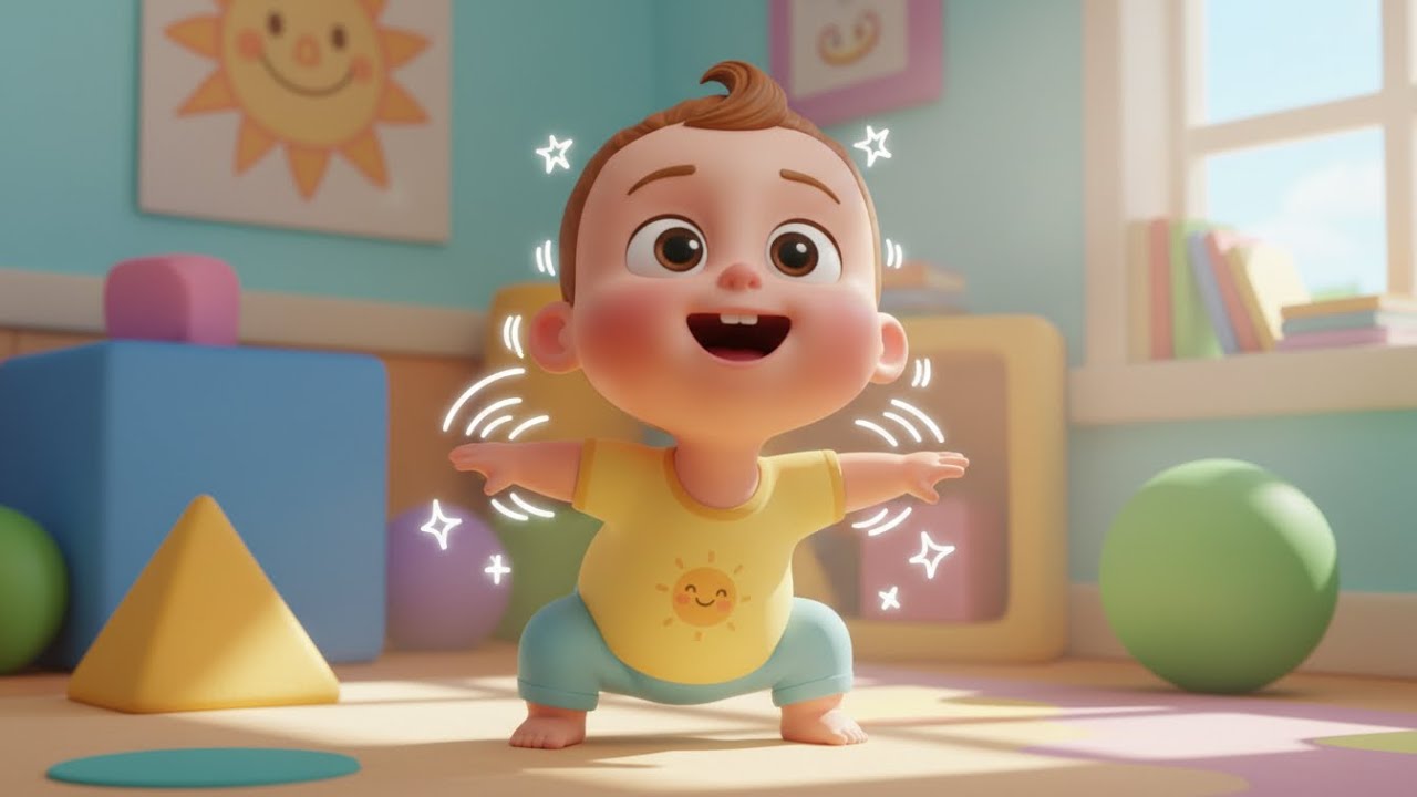 Funny Body Parts Song | Fun Learning Song for Toddlers to Learn Body Parts 🧠👂👣