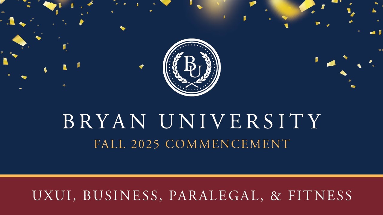 Fall 2025 Commencement | UX/UI, Business, Paralegal, & Fitness