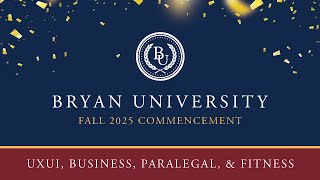 Fall 2025 Commencement | UX/UI, Business, Paralegal, & Fitness