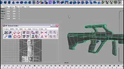 Maya 8 UV Editor Tutorial Part 1   YouTube