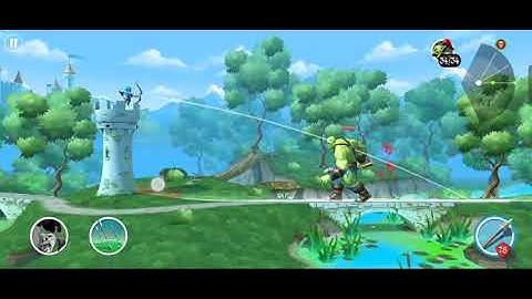 tiny archers gameplay walkthroughkaise part 1- adam : days 1_6 level(iOs Android)