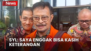 BPK Periksa Syahrul Yasin Limpo di Gedung KPK Usai Kementan Ditagih Rp12 M untuk Dapat Status WTP