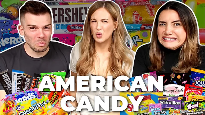 Trying American Candy for the First Time | FEAT. D...