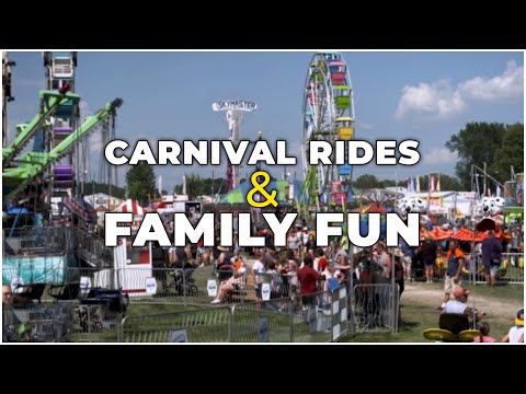 Carnival Rides and Family Fun at the County Fair
