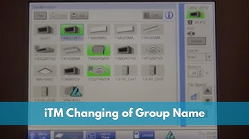 iTM Changing of Group Name | Daikin Singapore