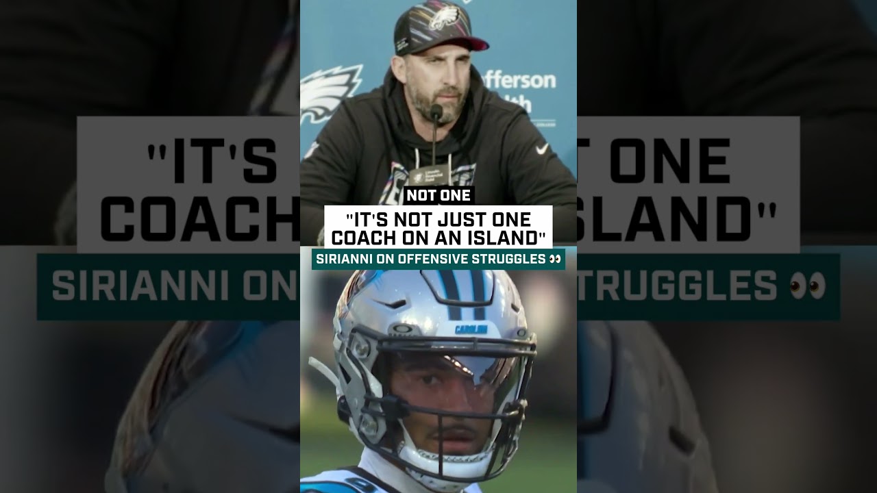 Sirianni Reminds Everyone It's Not On One Person 🤔