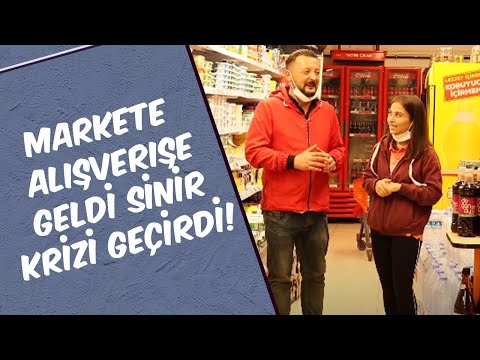 Markete Alışverişe Geldi Sinir Krizi Geçirdi! | Mustafa Karadeniz