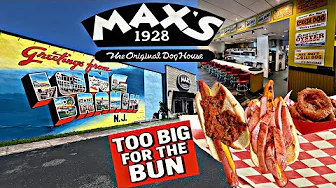 PORK ROLL On A Hot Dog?! Famous Footlongs Since 1928 Max’s 