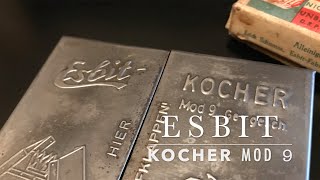 Esbit KOCHER "Mod 9" 1940's エスビット ポケットストーブ Germany WWⅡ