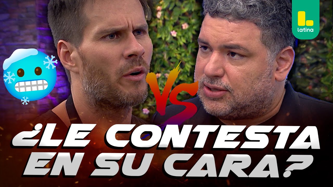 Miguel Arce le responde sin filtros a Javier Masías | El Gran Chef Famosos