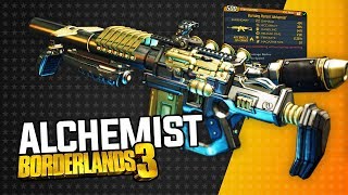 Borderlands 3 - Alchemist Gameplay - Legendary Weapon Showcase