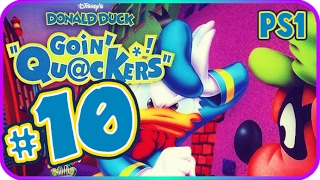 Donald Duck: Quack Attack | Goin' Quackers Walkthrough (PS1) World 4 Level 1 & 2 - 100%