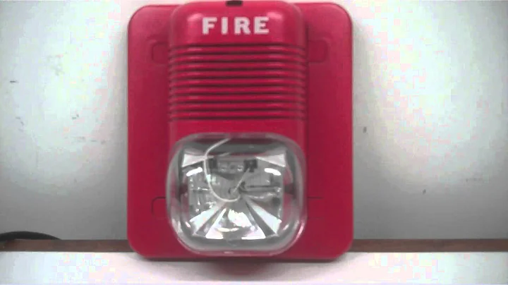 System Sensor P241575 (SpectrAlert Classic) Fire Alarm Test