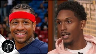 Lou Williams: Allen Iverson didn't make me cry in practice, and here's the full story | The Jump