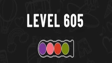 Ball Sort Puzzle Level 605