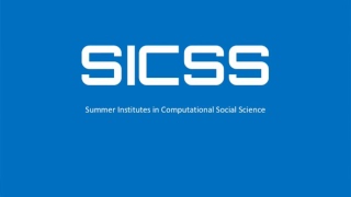 SICSS 2018 (Automated Text Analysis) Part-1