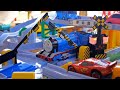 Thomas the tank engine  shining railroad crossing tomica town and switching plarail course