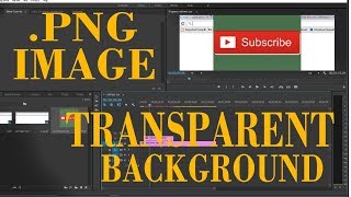 Problem In Premiere Pro To Import Transparent .png Image Background