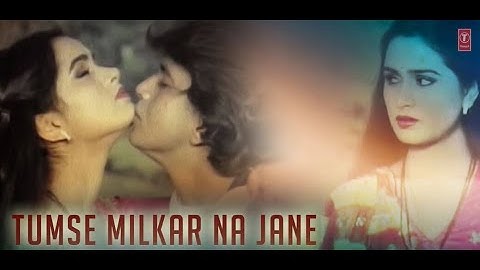 TUM SE MILKAR NA JANE KYUN ( Shabbir Kumar & Lata Mangeshkar ) MOVIE, PYAR JHUKTA NAHEEN