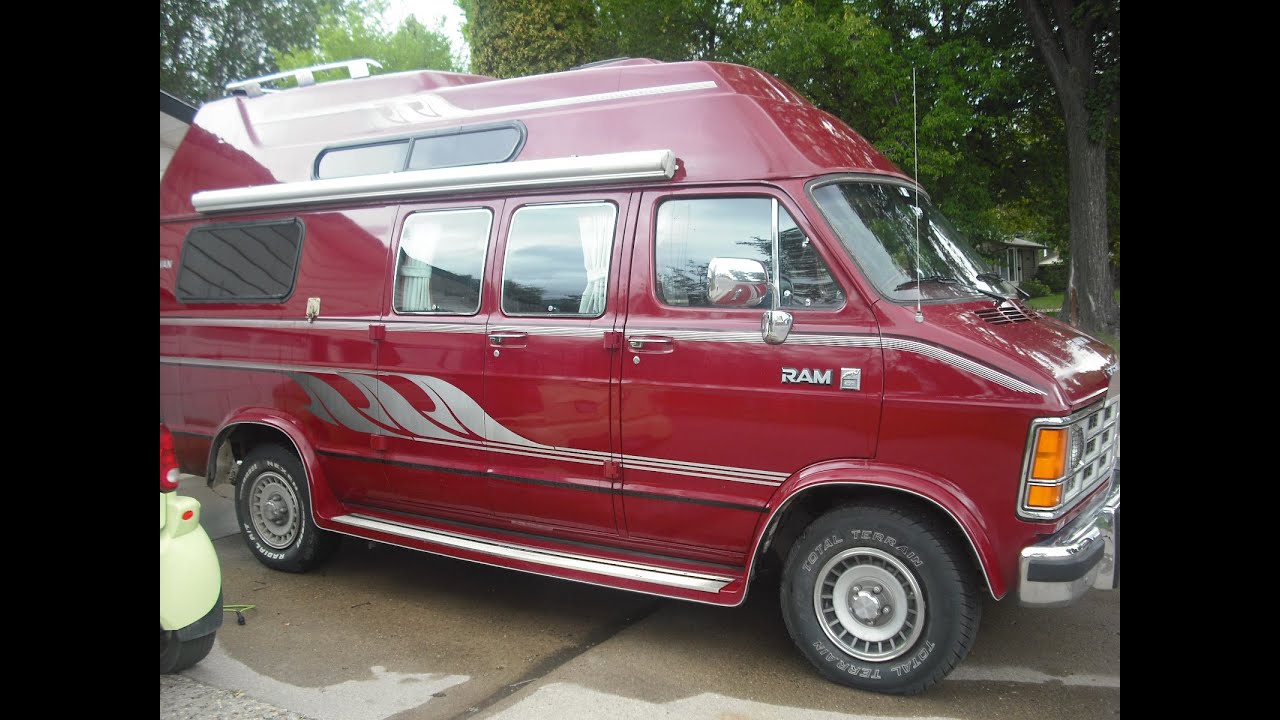 88 Big Red Get Away Camper Van Conversion