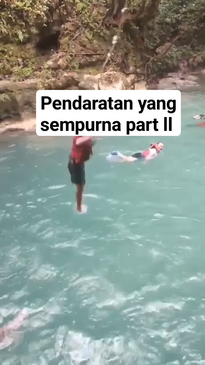 CITUMANG BODY RAFTING perfect landing  part ll