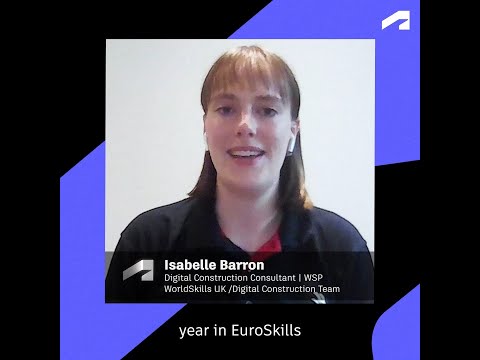 Meet Izzy: EuroSkills gold medalist & Digital Construction star! ⭐