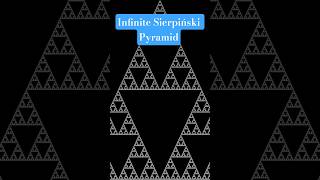 The last triangle is coming. Sierpiński Loop #blender #animation #fractal #math