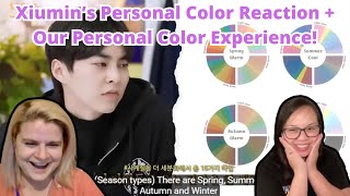 WHAT IS MY PERSONAL COLOR ⁉️ XIUMIN | and We Discuss our Personal Color Experience! | Reaction