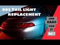 993 Tail Light Replacement - It&#39;s All Grommets