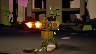 Modular Turrets pack in action