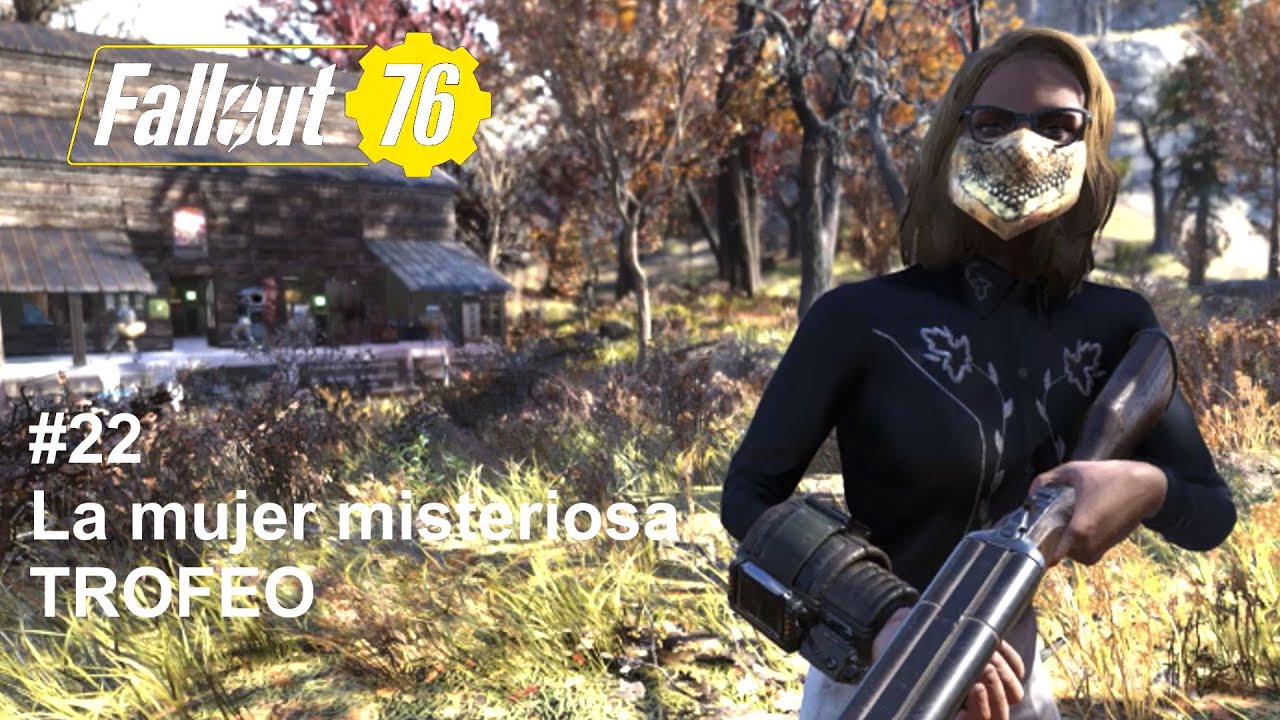 Fallout 76: Wastelanders Deluxe Edition. #22 La mujer misteriosa  - TROFEO