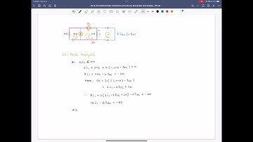 Practice Problem 4.12 (3-2) Find In - Mesh Analysis, Fundamentals of Electric Circuits, 7th ed