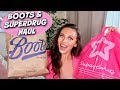 HUGE BOOTS & SUPERDRUG DRUGSTORE HAUL