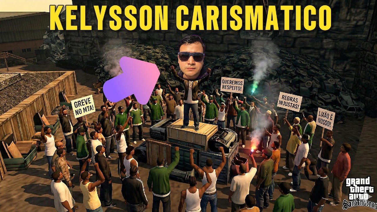 EU FIZ UMA GREVE NO MTA... Ft. @Kelysson