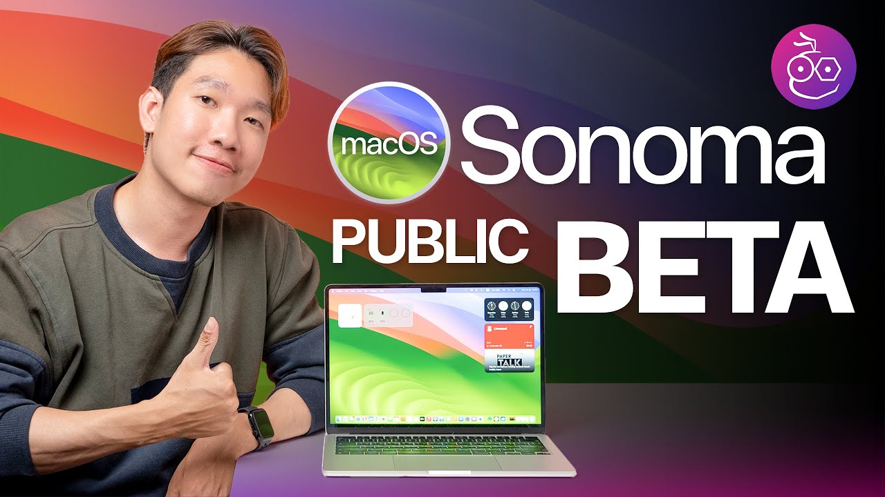 ส่องฟีเจอร์ใหม่ ที่น่าสนใจ macOS Sonoma Public Beta  #iMoD